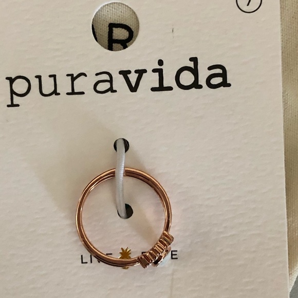 Puravida Rose Gold Nesting Ring ✨ - Picture 4 of 5